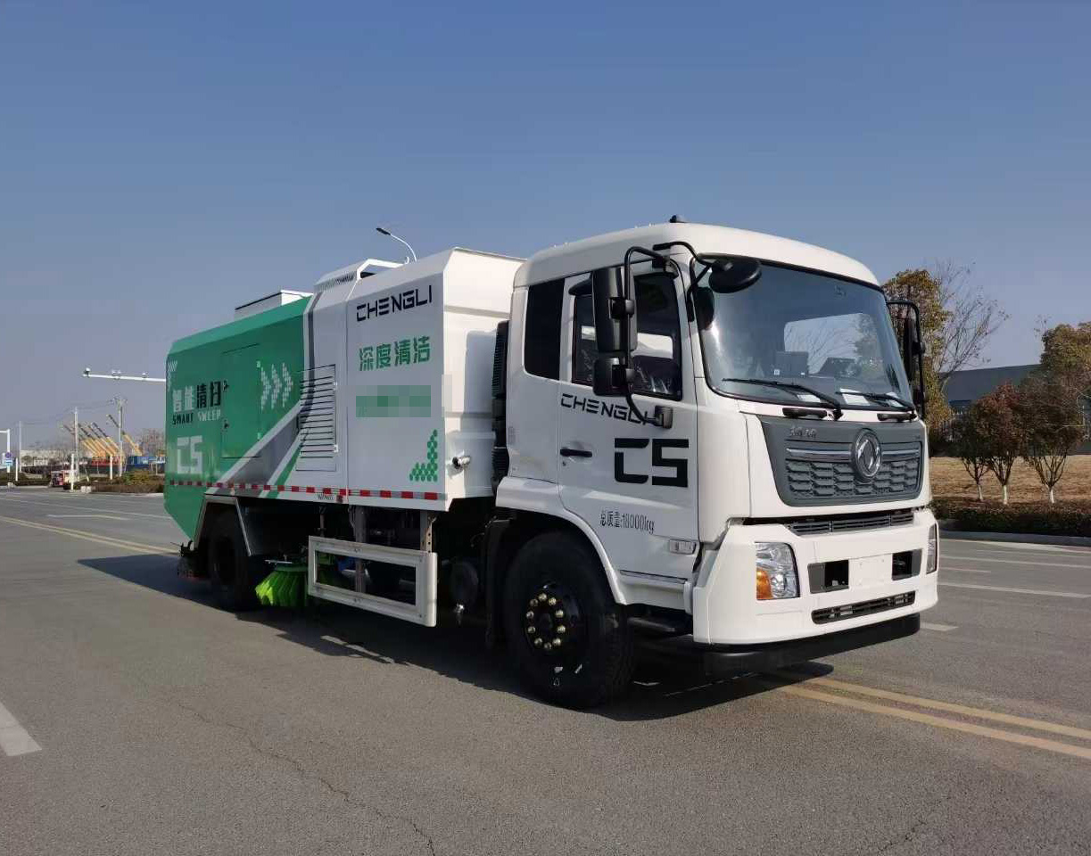 東風天錦18噸干濕兩用道路污染清除車
