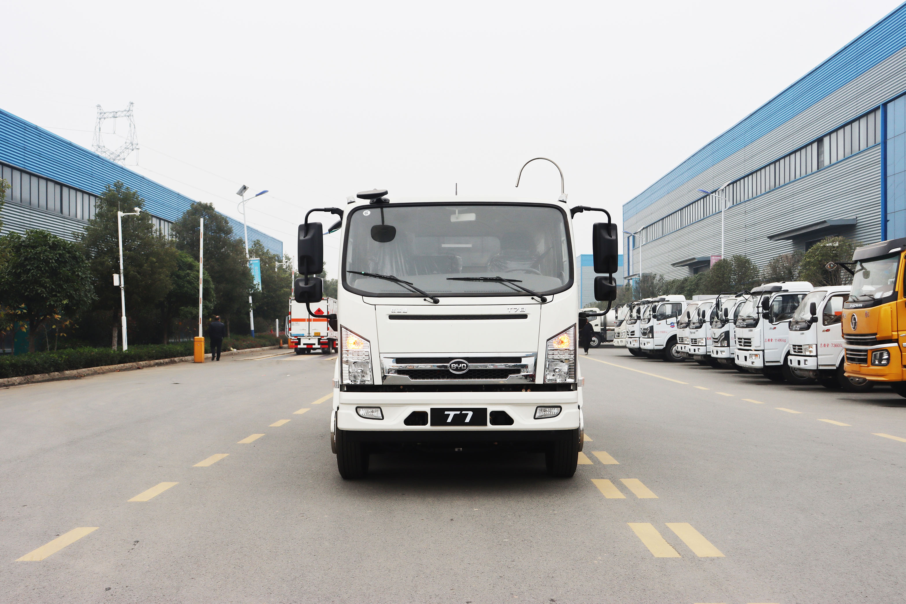 8方比亞迪T7B純電動壓縮垃圾車圖片2