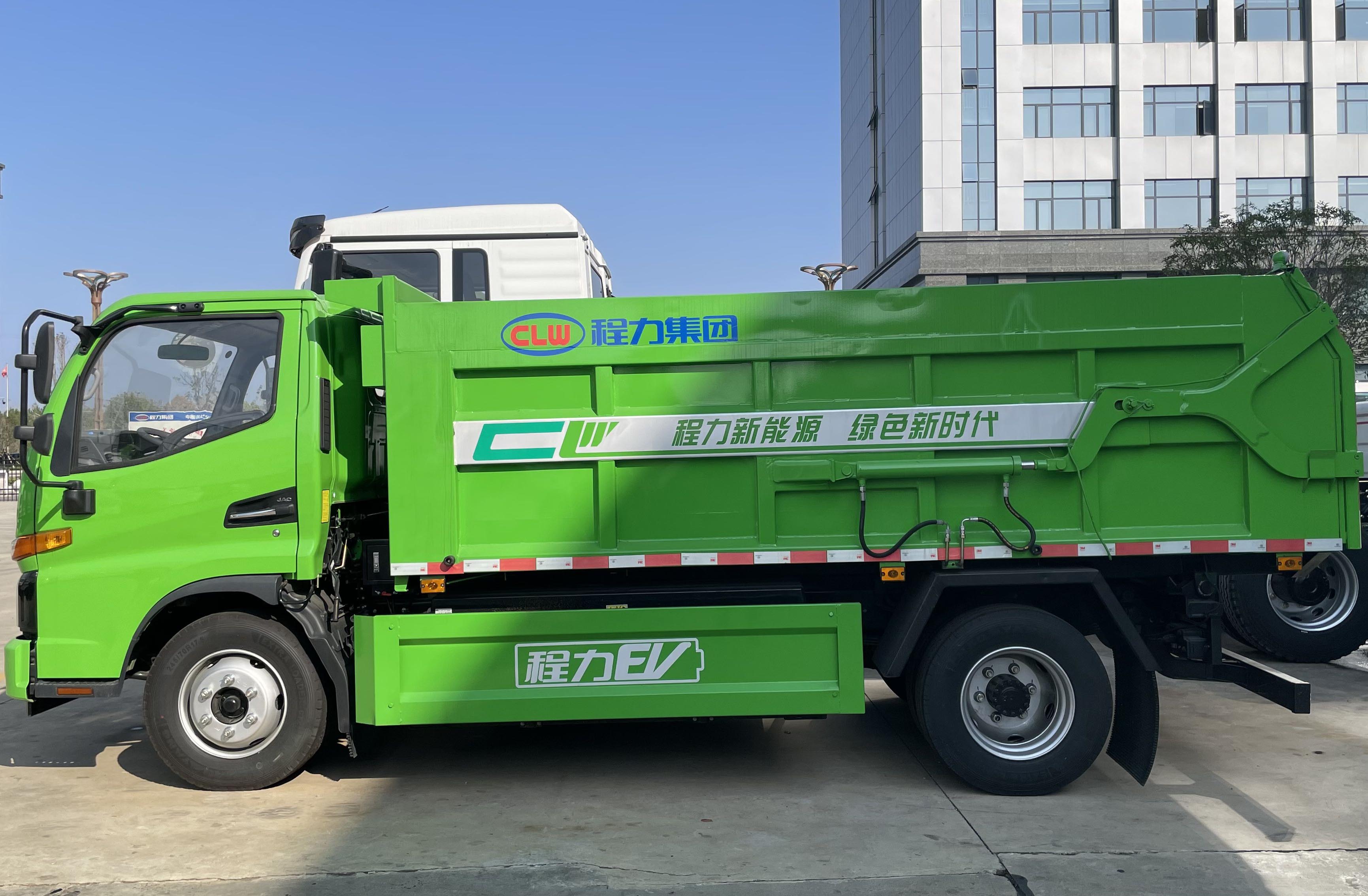 江淮駿鈴純電動廂式垃圾運輸車圖片3